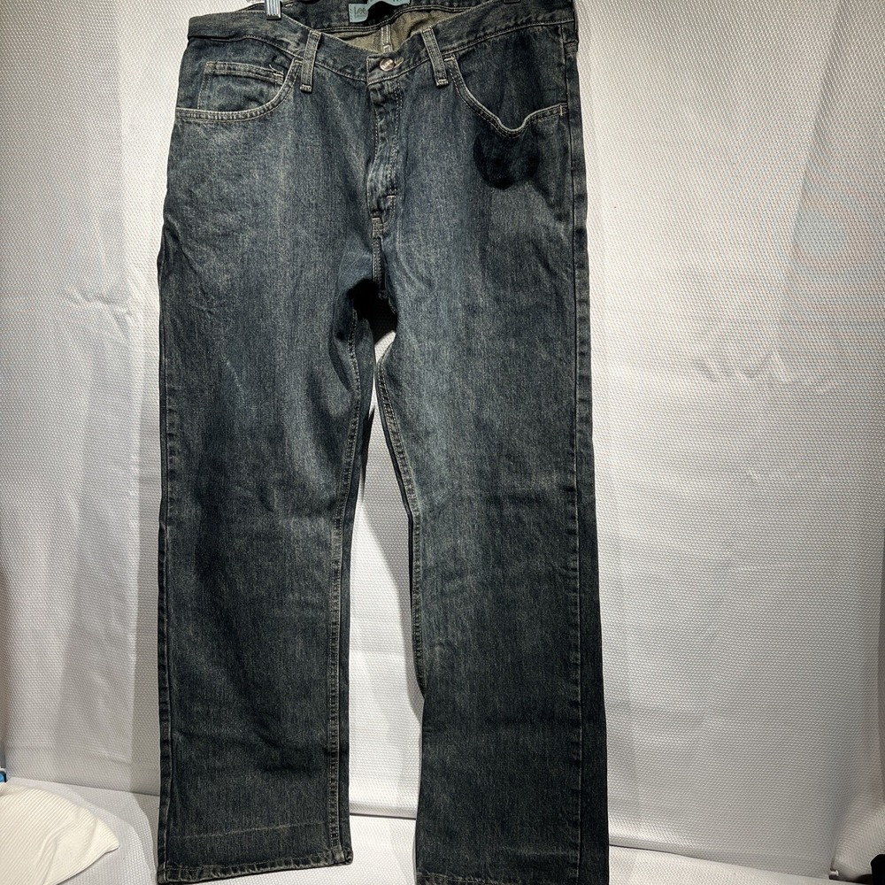 Lee Dungarees Jeans Mens Vtg Straight Fit Waist 38 Inseam 31 Relax Fit